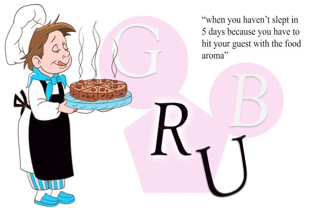 Young chef holding a cheese platter, with aroma smoking emitting. He is in a kitchen setting.