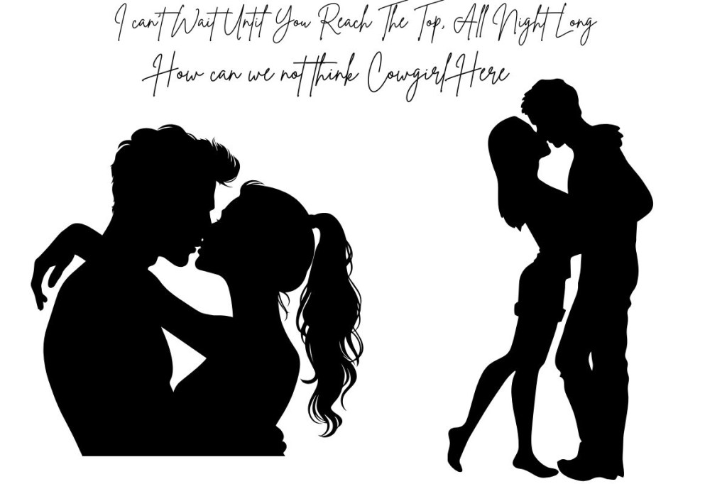 Two young couples about to engage in intercourse