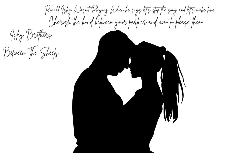 a young couple about to engage in intercourse