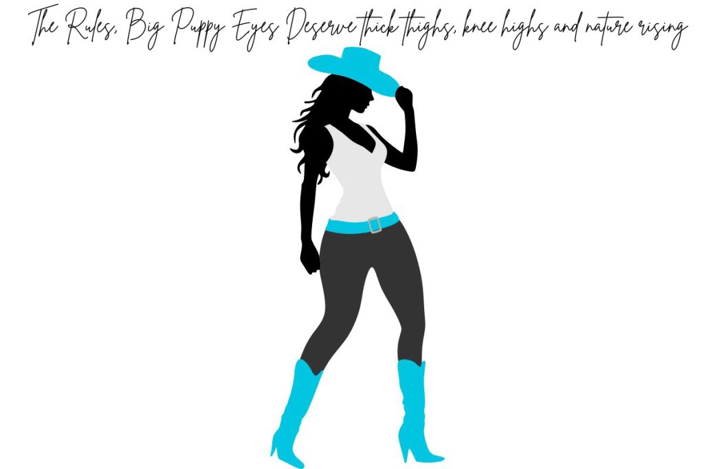 A young woman in a standing in a sensual stance