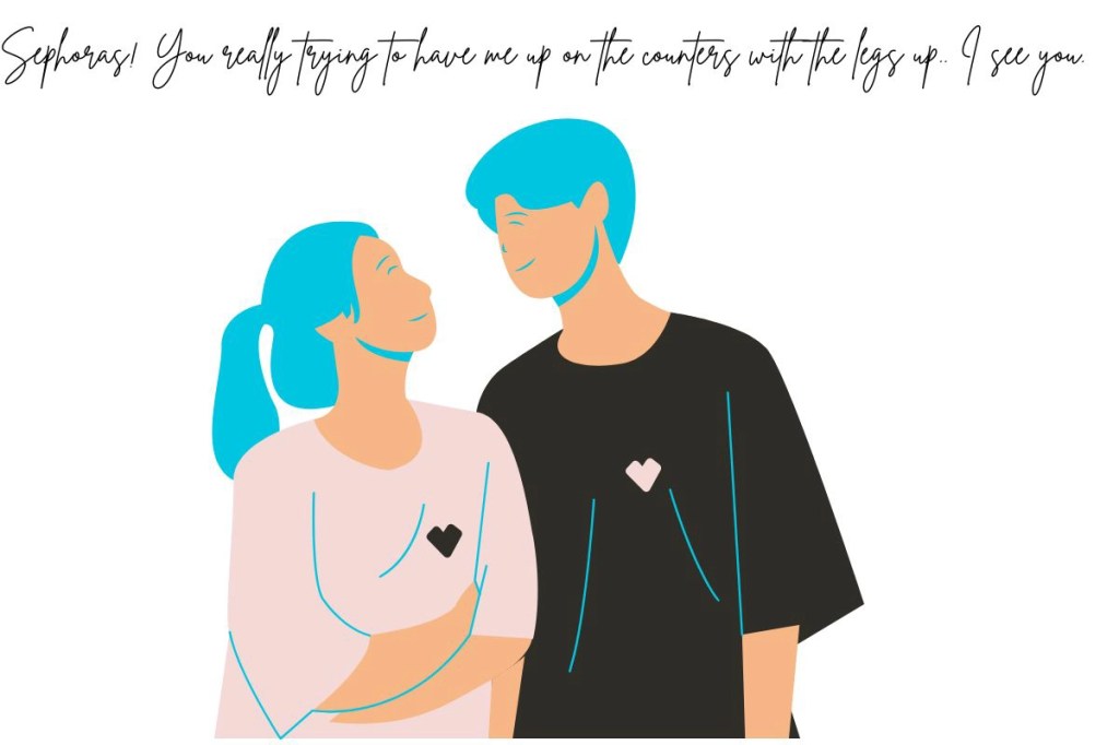 A young couple in love