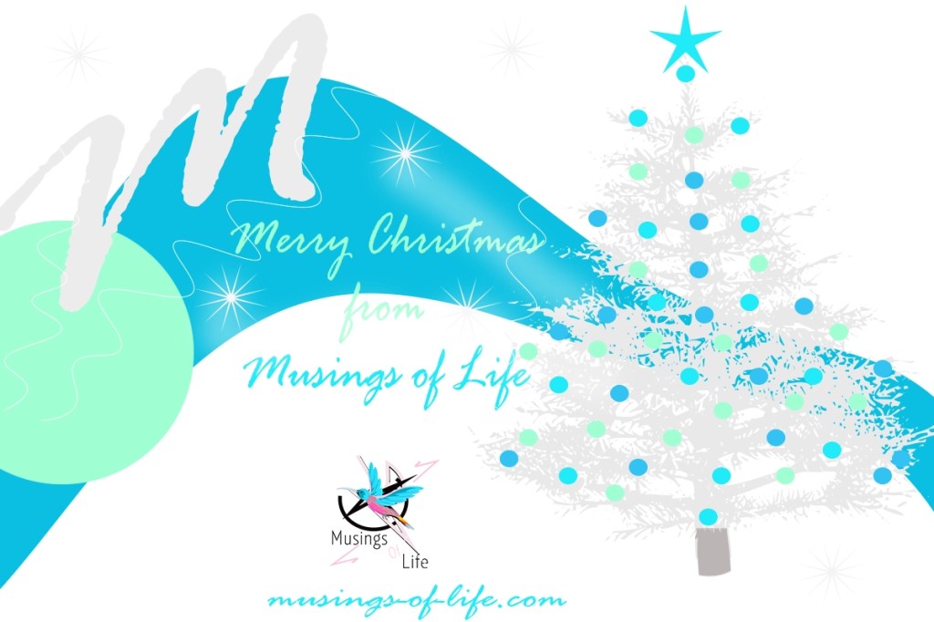 A holiday graphic wishing Merry Christmas